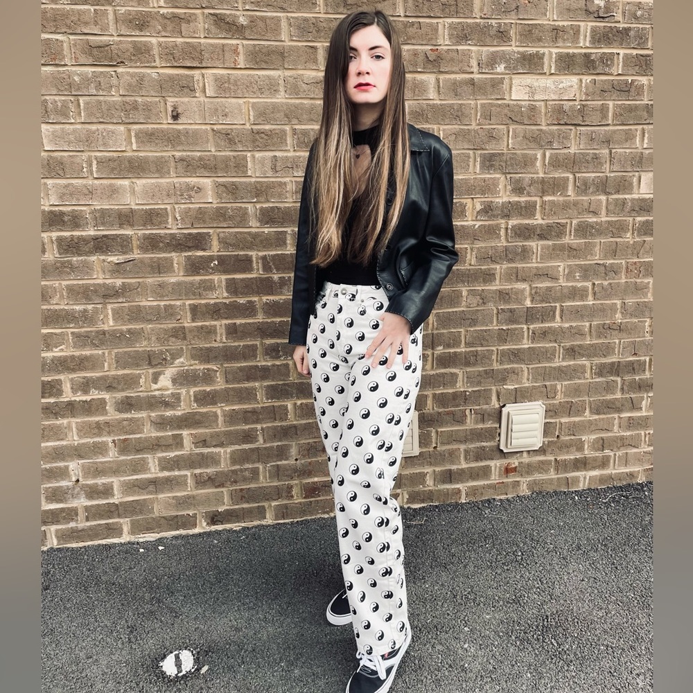 Patterned jeans - Picture 2 of 5